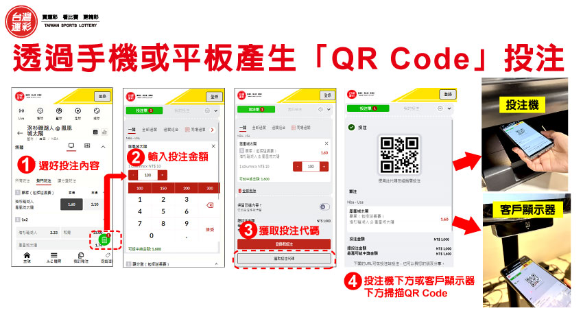 台灣運彩 運動彩卷 投注單